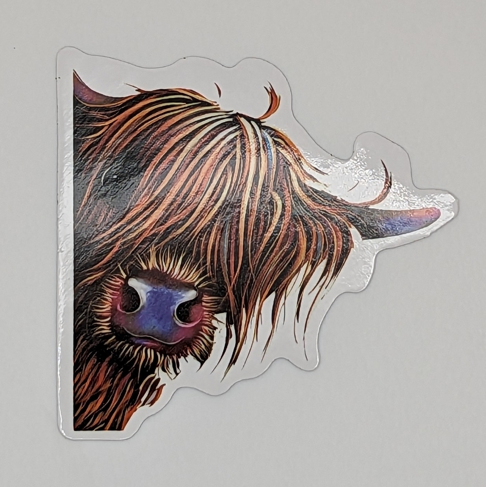 Highland Cow Sticker